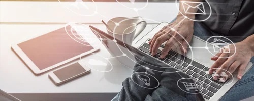 What Is an MVP? layout showing laptop and devices with overlay icons